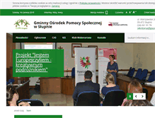 Tablet Screenshot of gops.slupno.eu